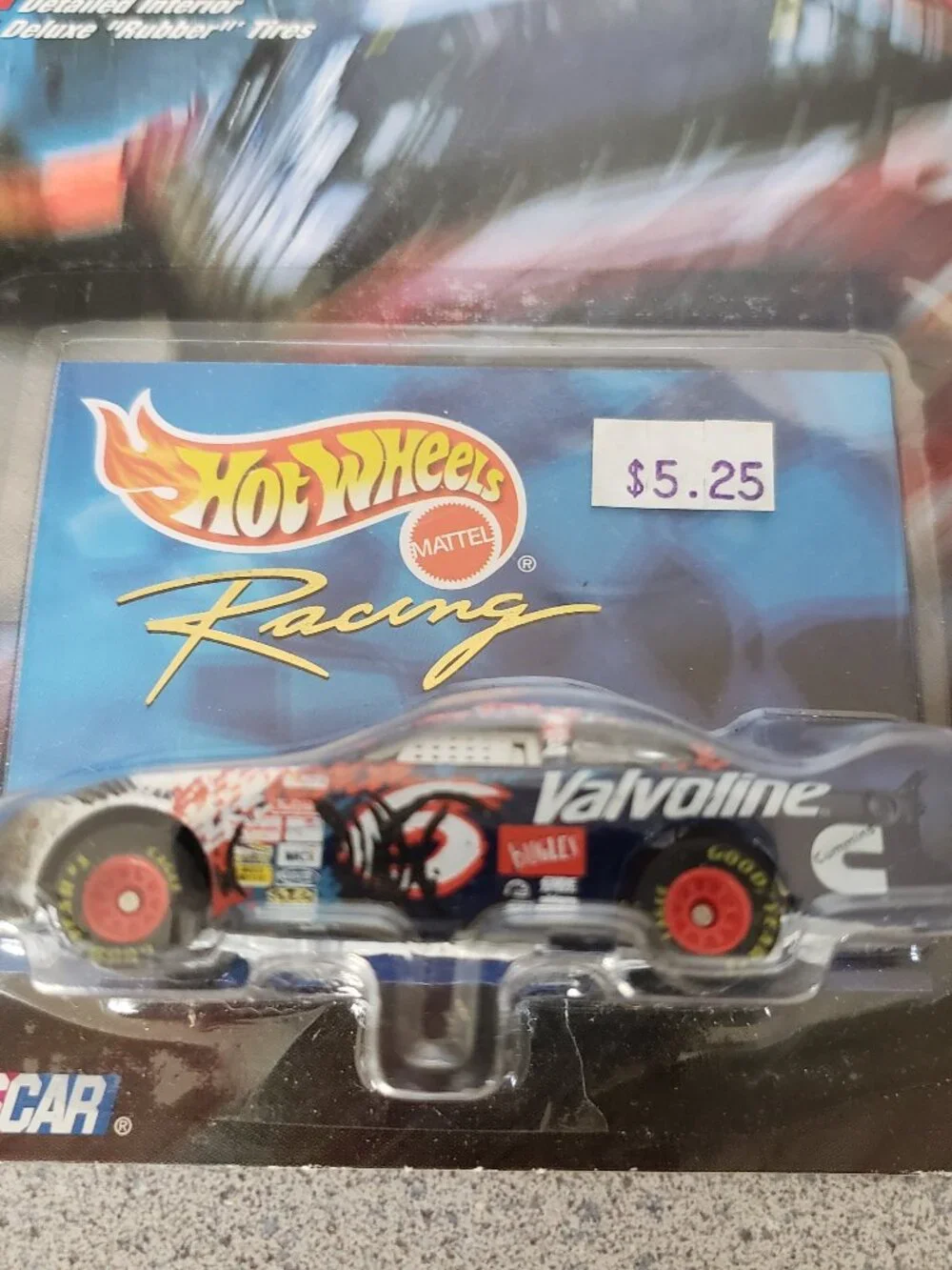 Hot Wheels Racing Car Valvoline Trading Paint